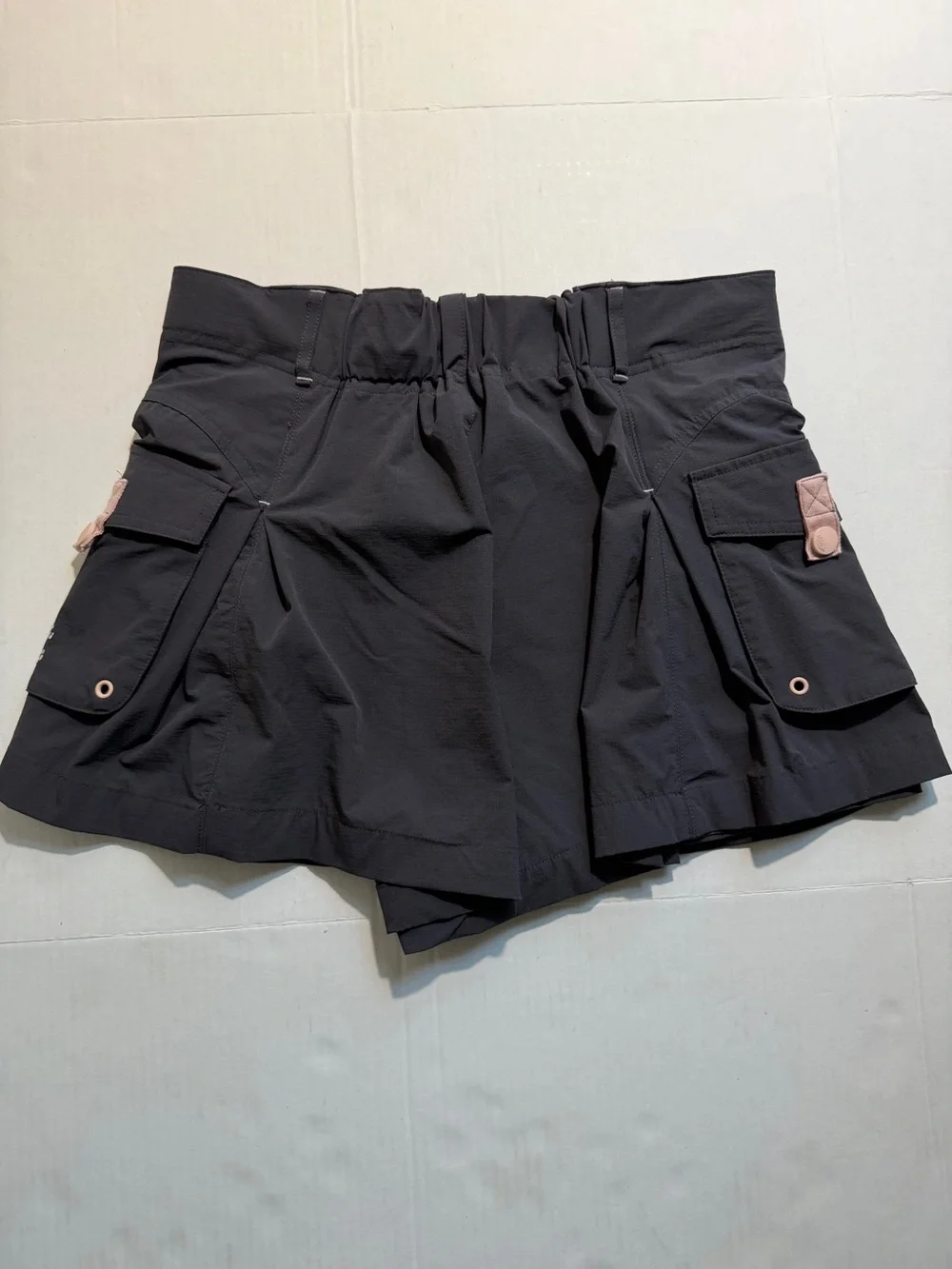 Free People Great Yonder Cargo Skort Black